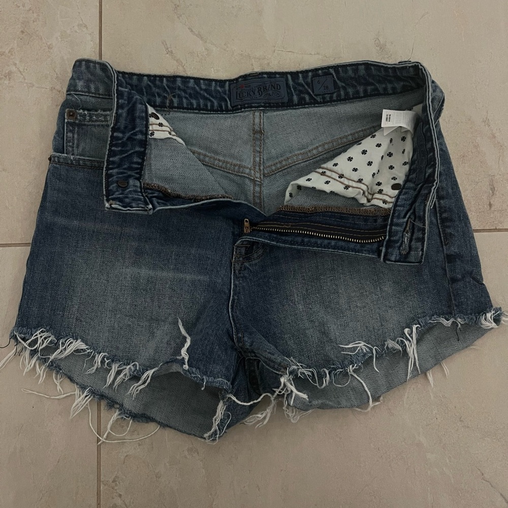 Lucky Brand Denim Blue Women's Shorts 6/28